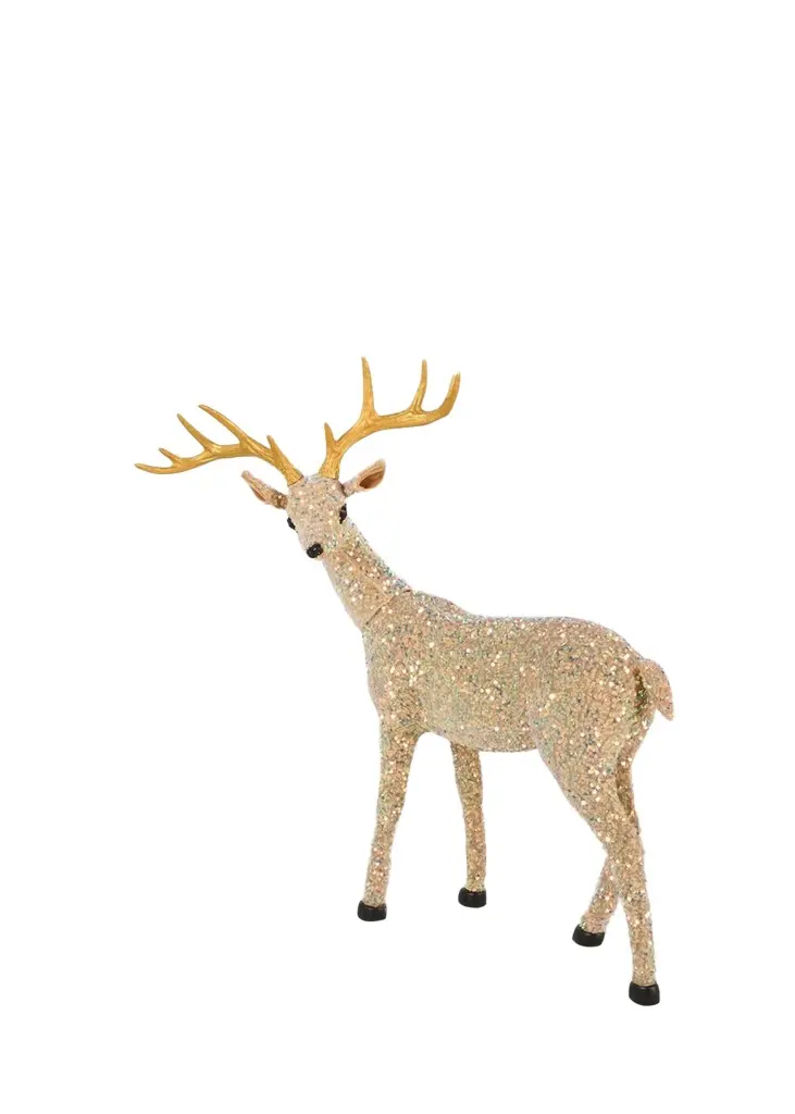Mark Roberts Sparkling Gold Deer