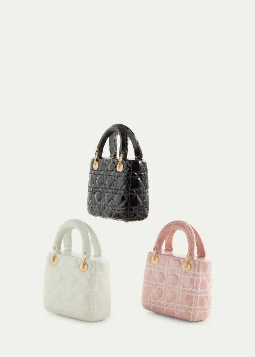 Cody Foster & Co Diminutively Posh Handbag Christmas Ornament | Thumbnail 2 Cody Foster & Co Diminutively Posh Handbag Christmas Ornament | Thumbnail 2