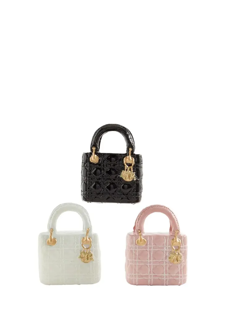 Cody Foster & Co Diminutively Posh Handbag Christmas Ornament