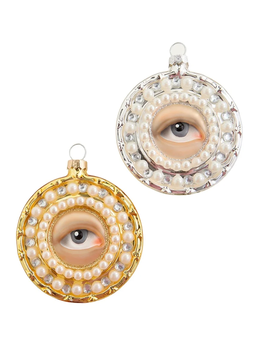 Cody Foster & Co Embellished Lovers Eye Ornament