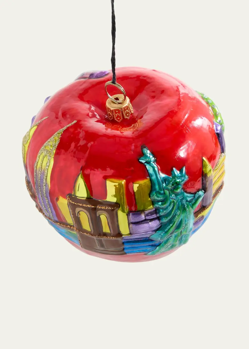 Joy To The World Collectibles The Big Apple Christmas Ornament | Thumbnail 2 Joy To The World Collectibles The Big Apple Christmas Ornament | Thumbnail 2