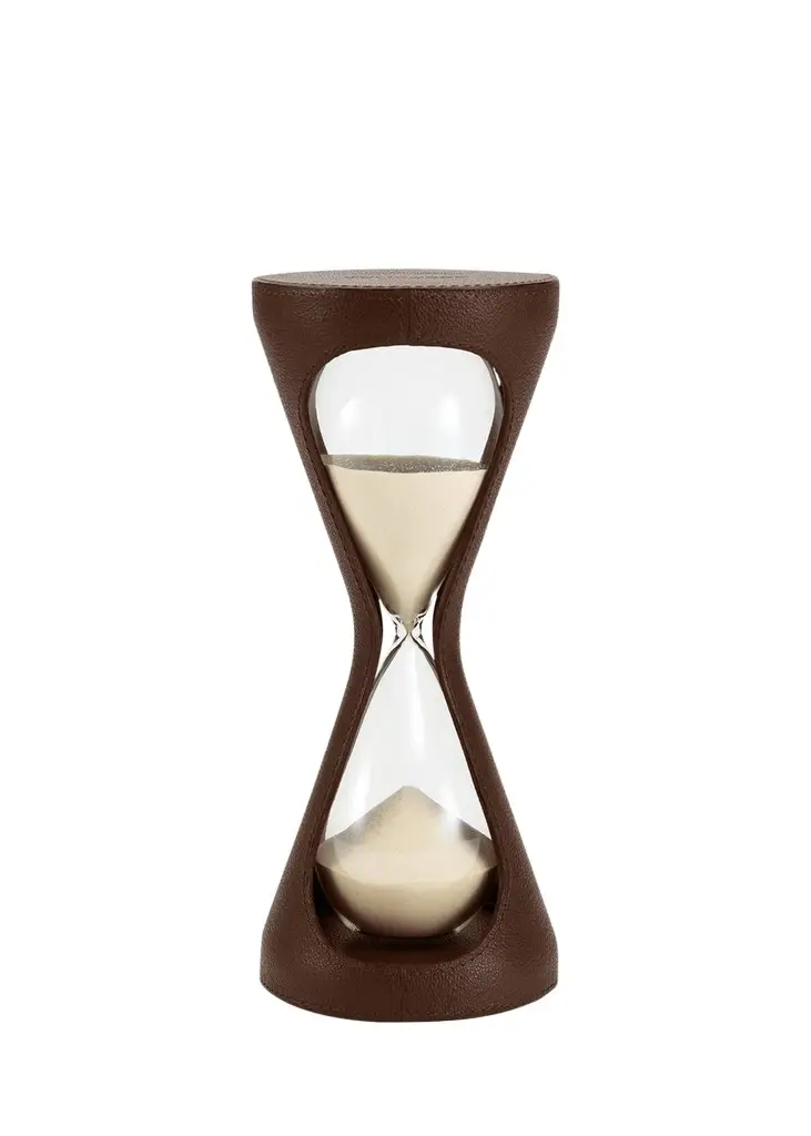 ASSOULINE Mirage Leather Hourglass