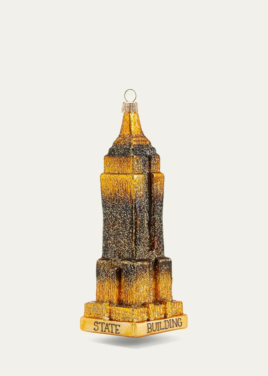 Bergdorf Goodman Glitter Empire State Building Christmas Ornament | Thumbnail 2 Bergdorf Goodman Glitter Empire State Building Christmas Ornament | Thumbnail 2