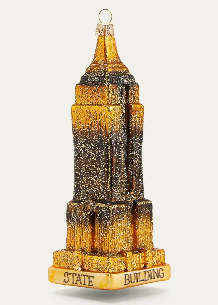 Bergdorf Goodman Glitter Empire State Building Christmas Ornament | Thumbnail 4 Bergdorf Goodman Glitter Empire State Building Christmas Ornament | Thumbnail 4