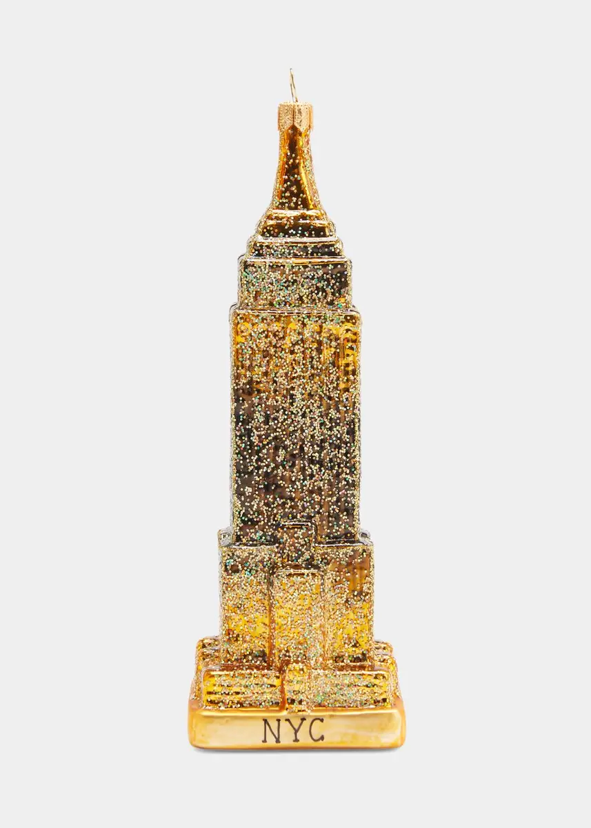 Bergdorf Goodman Glitter Empire State Building Christmas Ornament | Thumbnail 5 Bergdorf Goodman Glitter Empire State Building Christmas Ornament | Thumbnail 5