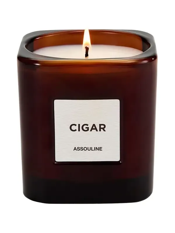ASSOULINE Cigar Candle, 8 oz.