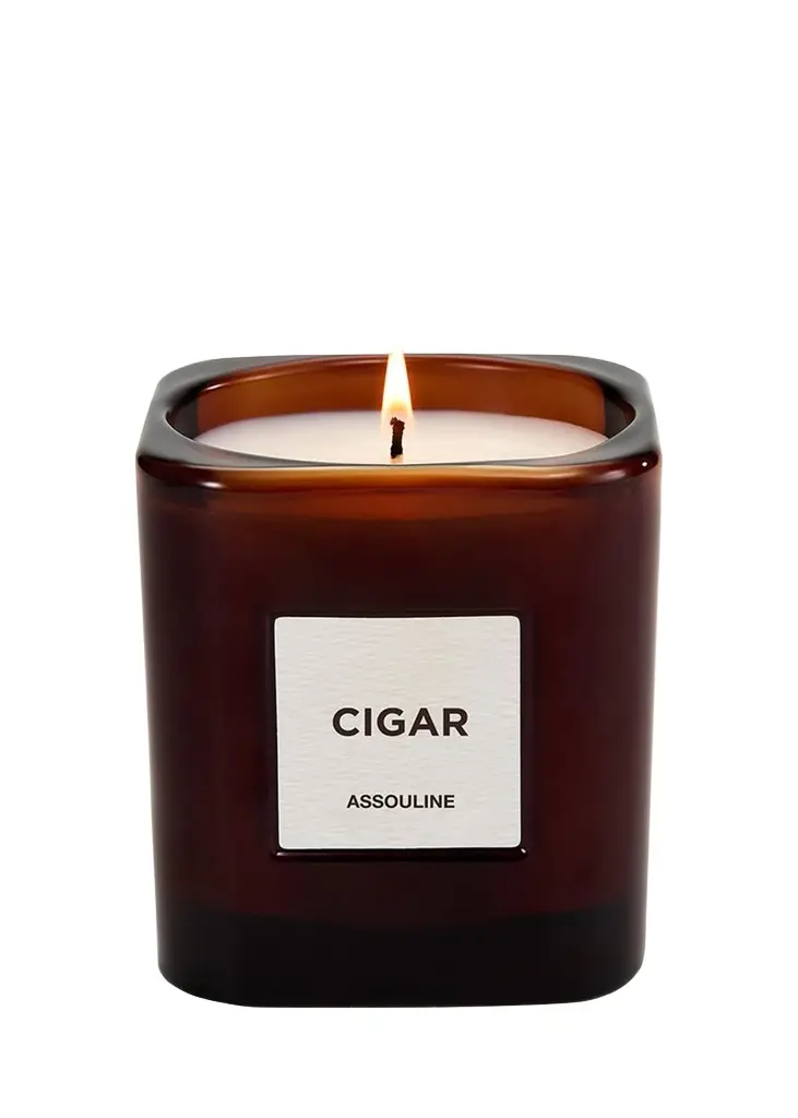 ASSOULINE Cigar Candle, 8 oz.