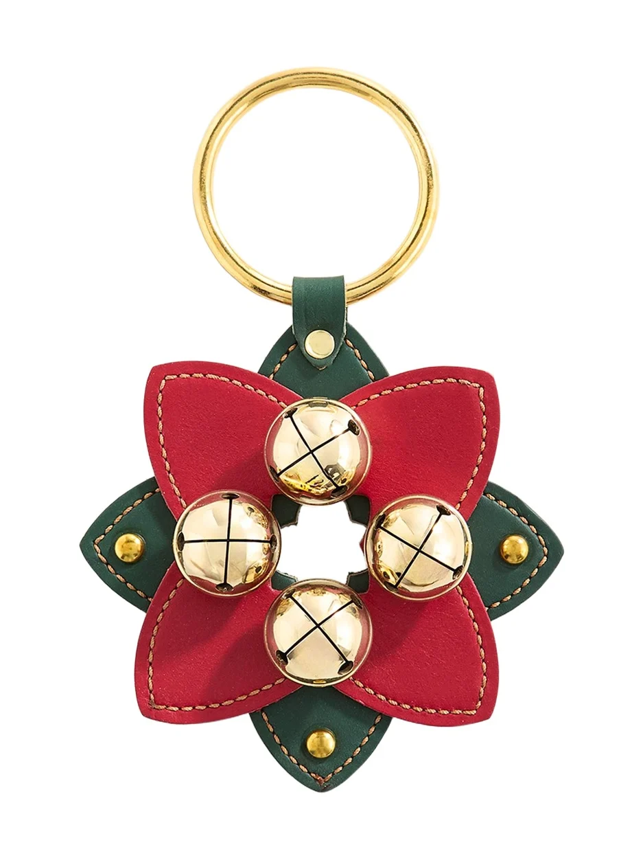 Double Image Star Charm with Brass Bells Double Image Star Charm with Brass Bells