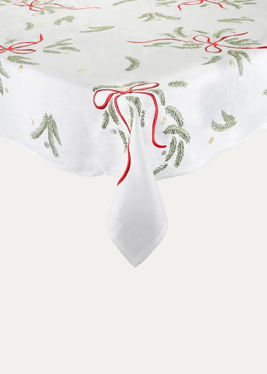 Kim Seybert Merry And Bright Embroidered Napkin | Thumbnail 2