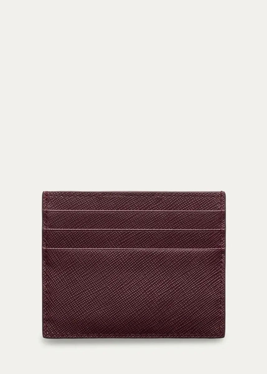 Prada Saffiano Leather Card Case | Thumbnail 2 Prada Saffiano Leather Card Case | Thumbnail 2
