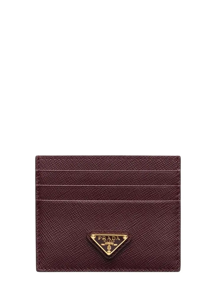 Saffiano Leather Card Case Saffiano Leather Card Case
