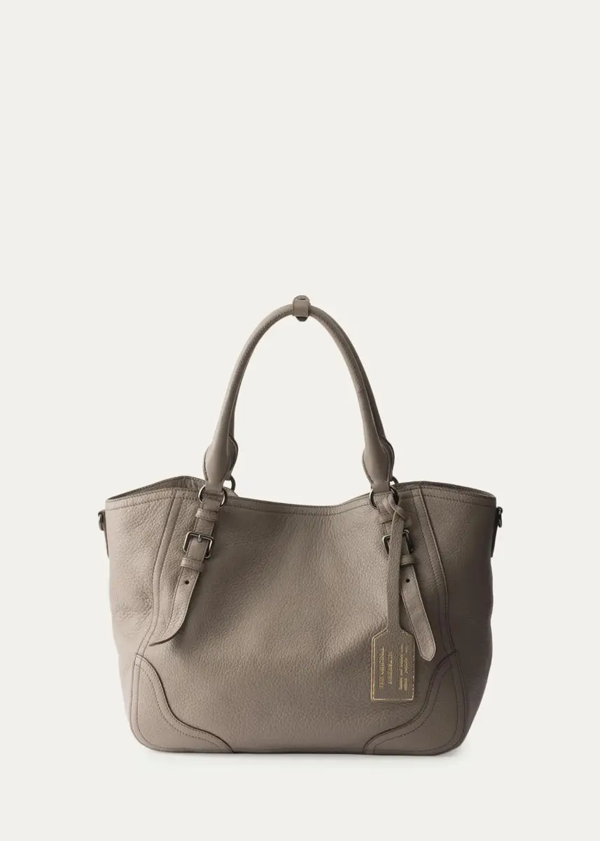 Prada Large Grain Leather Tote Bag | Thumbnail 3 Prada Large Grain Leather Tote Bag | Thumbnail 3