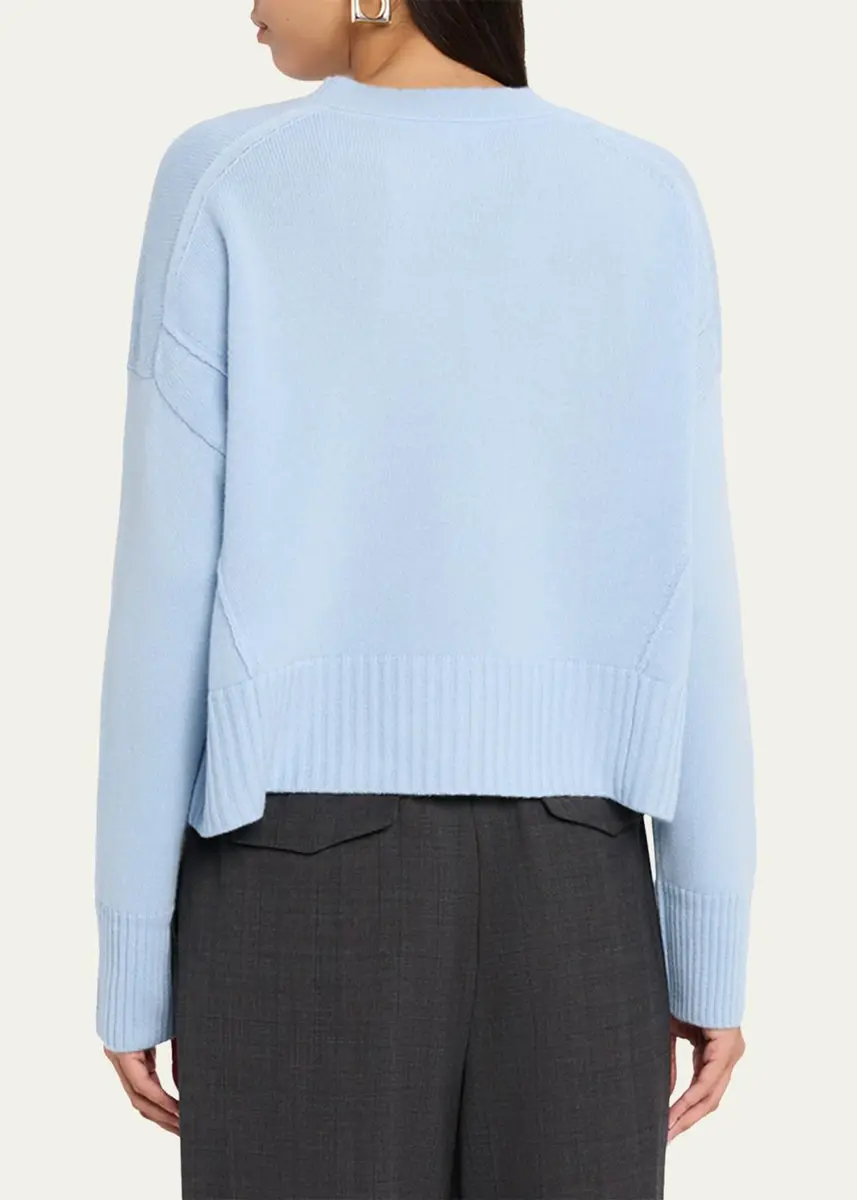 Lafayette 148 New York Boxy Crewneck Cashmere Sweater | Thumbnail 3 Lafayette 148 New York Boxy Crewneck Cashmere Sweater | Thumbnail 3