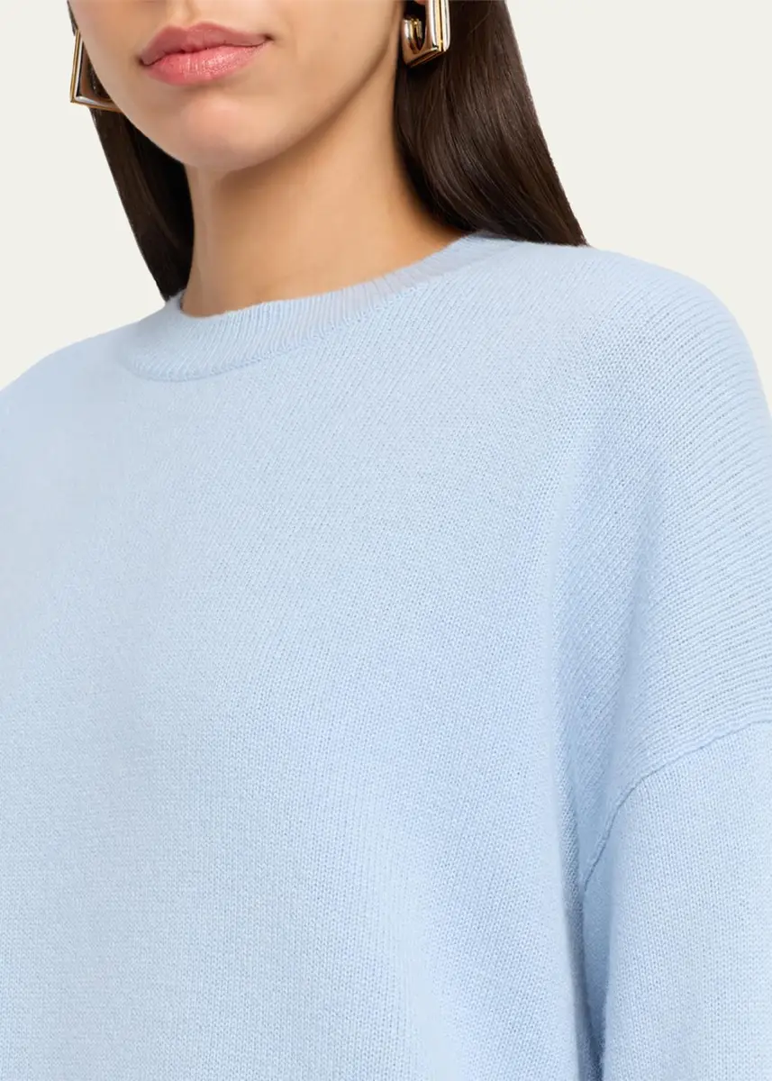 Lafayette 148 New York Boxy Crewneck Cashmere Sweater | Thumbnail 5 Lafayette 148 New York Boxy Crewneck Cashmere Sweater | Thumbnail 5