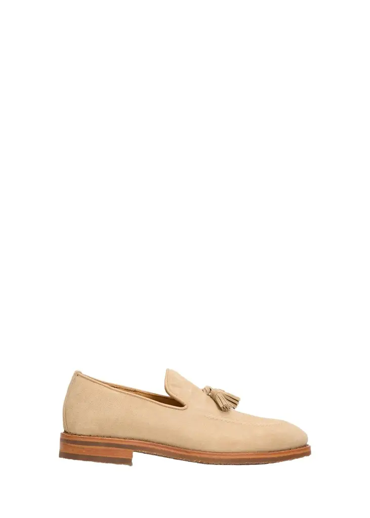Allen Edmonds Men's Rand Suede Tassel Loafers