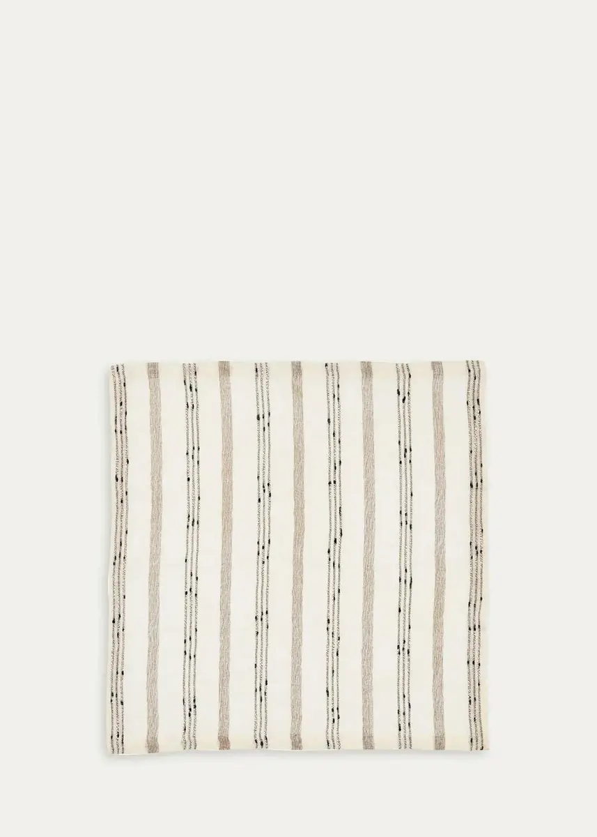 Kim Seybert Stria Embroidered Napkin | Thumbnail 2 Kim Seybert Stria Embroidered Napkin | Thumbnail 2