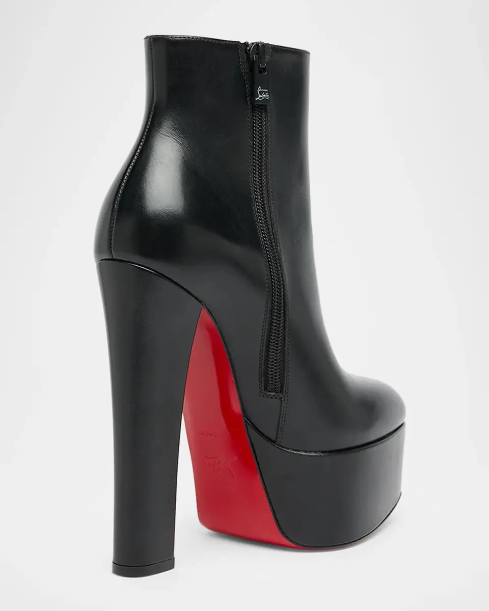 Christian Louboutin 150mm Jenna Leather Platform Booties | Thumbnail 2 Christian Louboutin 150mm Jenna Leather Platform Booties | Thumbnail 2