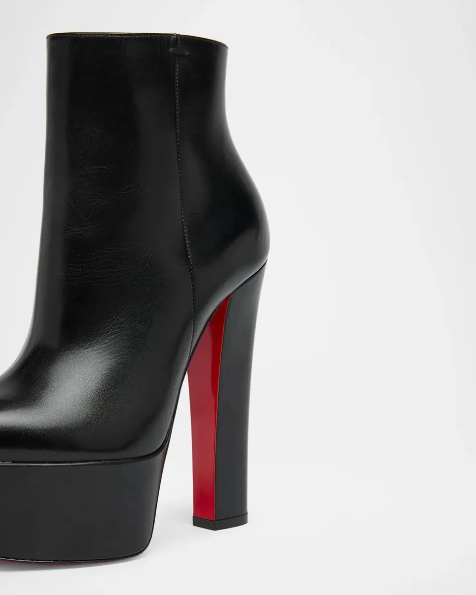 Christian Louboutin 150mm Jenna Leather Platform Booties | Thumbnail 3 Christian Louboutin 150mm Jenna Leather Platform Booties | Thumbnail 3