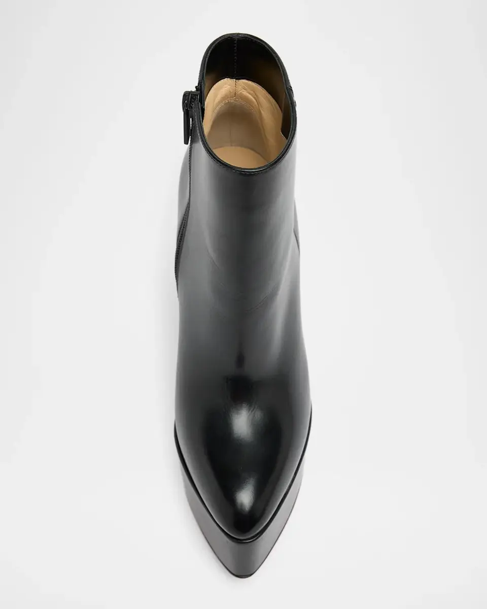 Christian Louboutin 150mm Jenna Leather Platform Booties | Thumbnail 4 Christian Louboutin 150mm Jenna Leather Platform Booties | Thumbnail 4