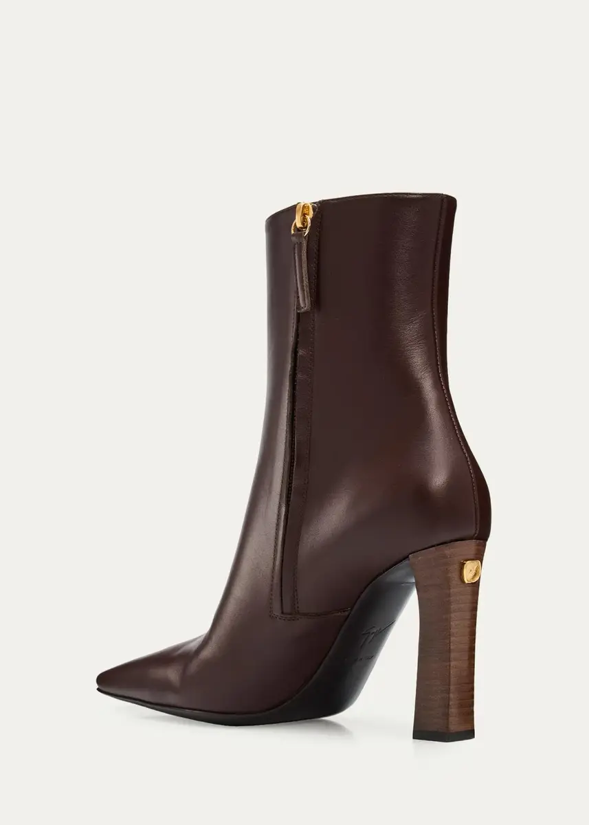 Giuseppe Zanotti 90mm Stretch Leather Ankle Booties | Thumbnail 4 Giuseppe Zanotti 90mm Stretch Leather Ankle Booties | Thumbnail 4