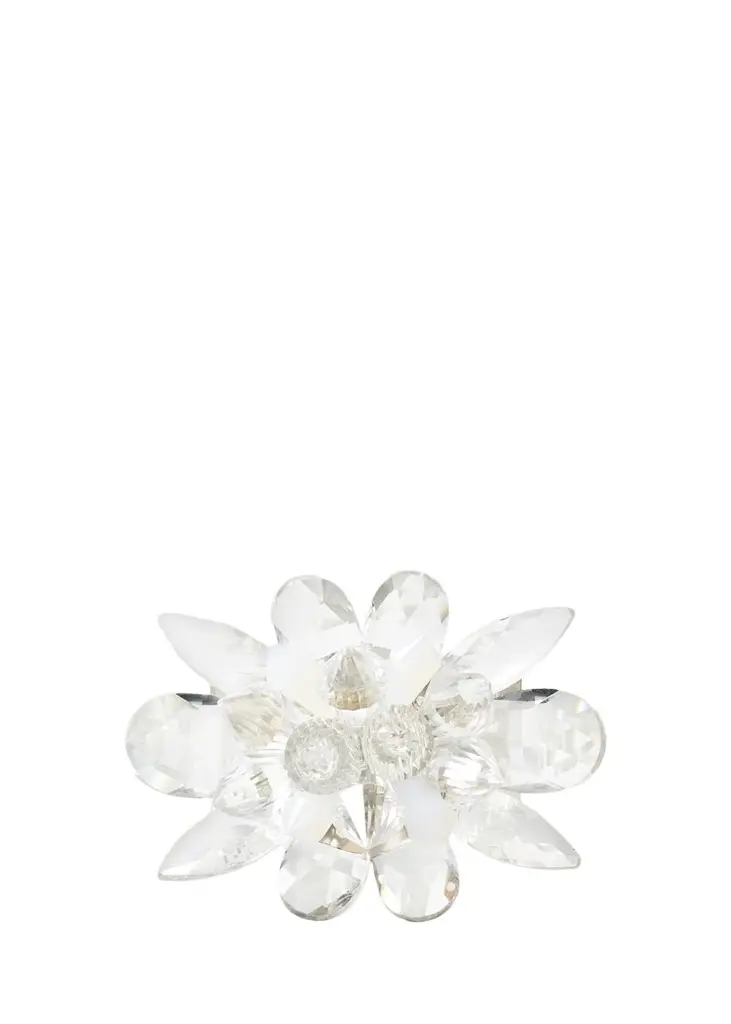 Kim Seybert Spectra 4-Piece Crystal-Embellished Napkin Ring Set
