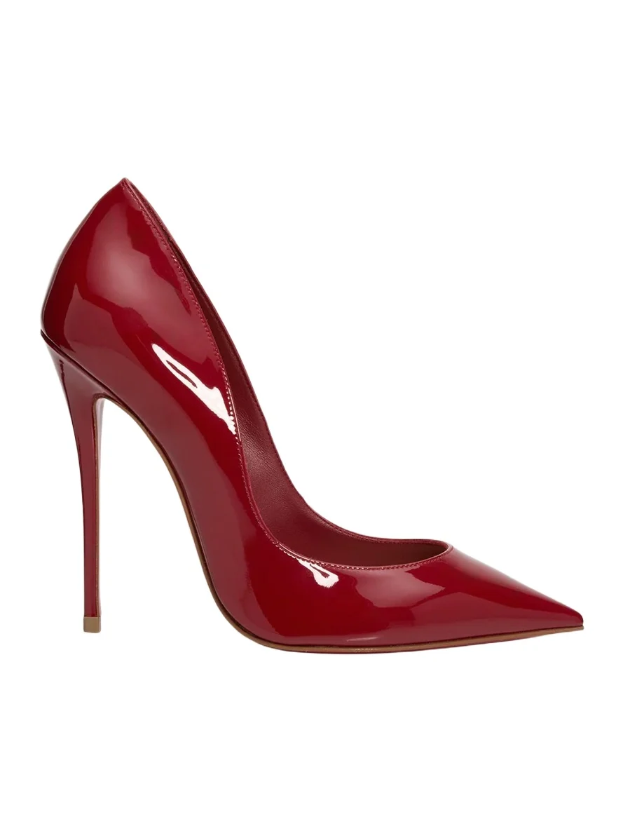 Christian Louboutin 120mm La Pigalle Patent Leather Pumps