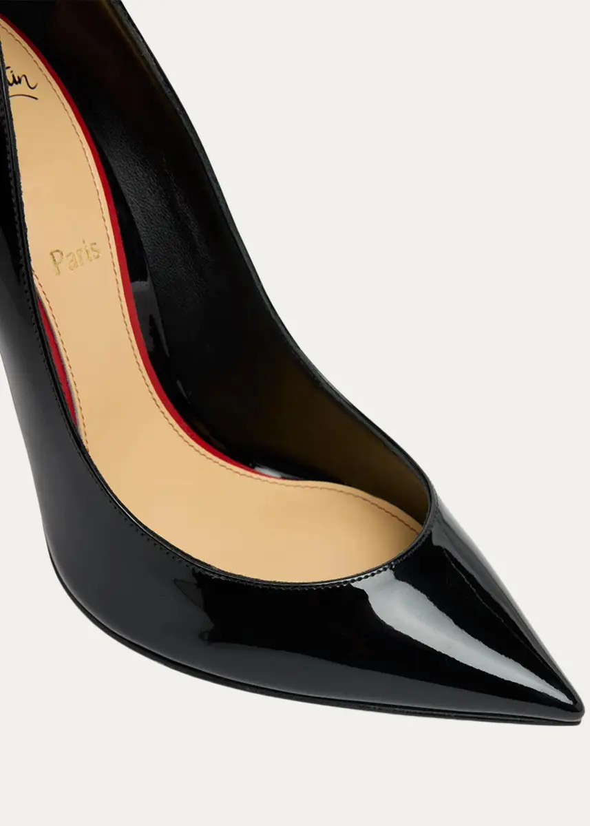 Christian Louboutin 100m La Pigalle Patent Leather Pumps | Thumbnail 3 Christian Louboutin 100m La Pigalle Patent Leather Pumps | Thumbnail 3