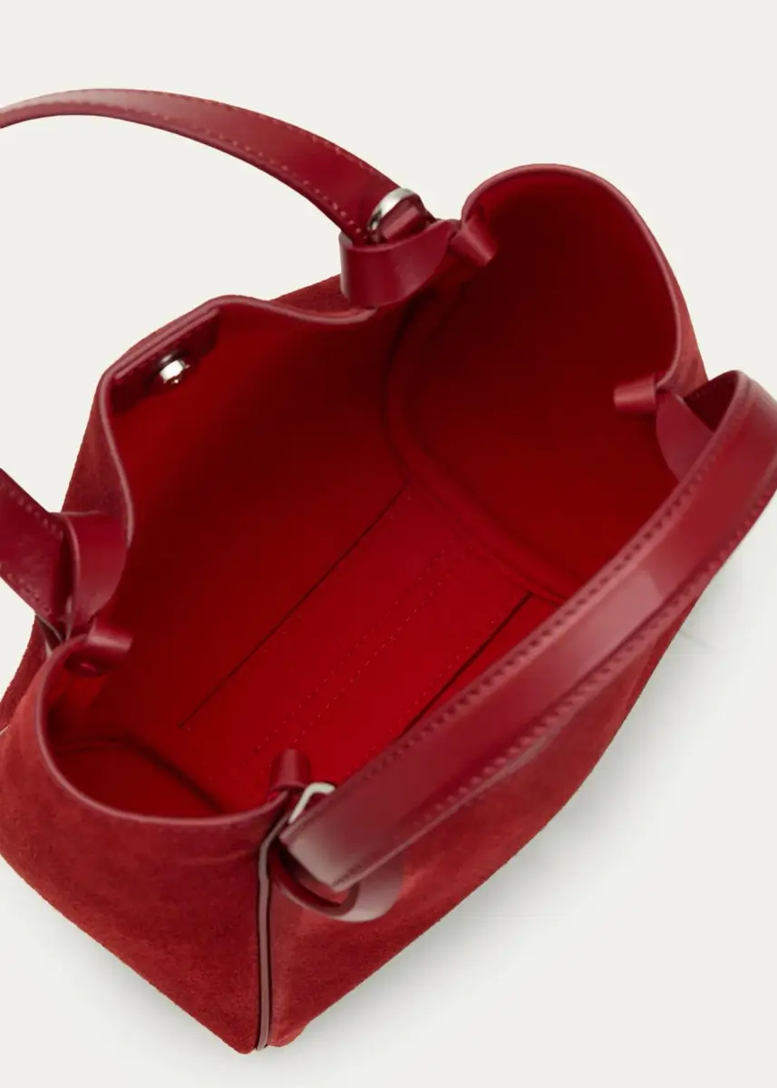 Christian Louboutin Bettina Mini Suede Tote Bag | Thumbnail 4 Christian Louboutin Bettina Mini Suede Tote Bag | Thumbnail 4