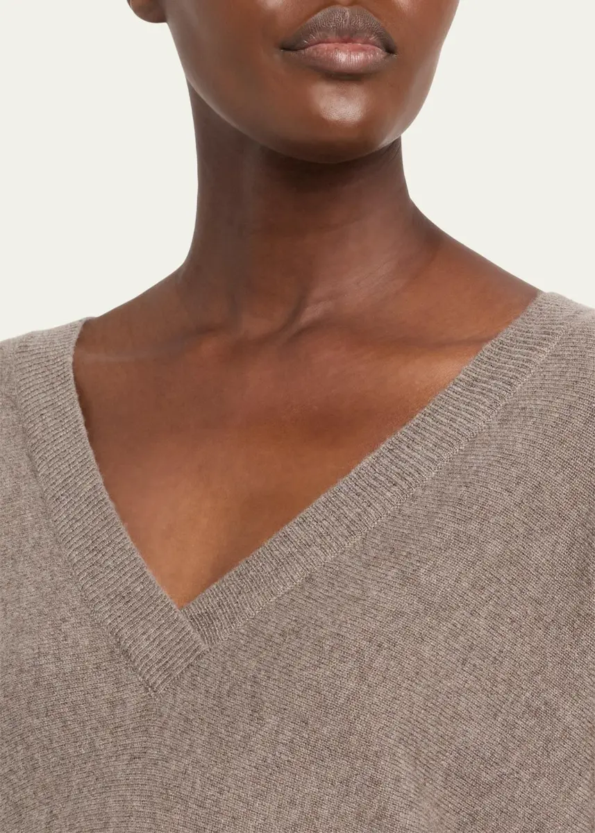 Lisa Yang Kenny Cashmere V-Neck Sweater | Thumbnail 5 Lisa Yang Kenny Cashmere V-Neck Sweater | Thumbnail 5