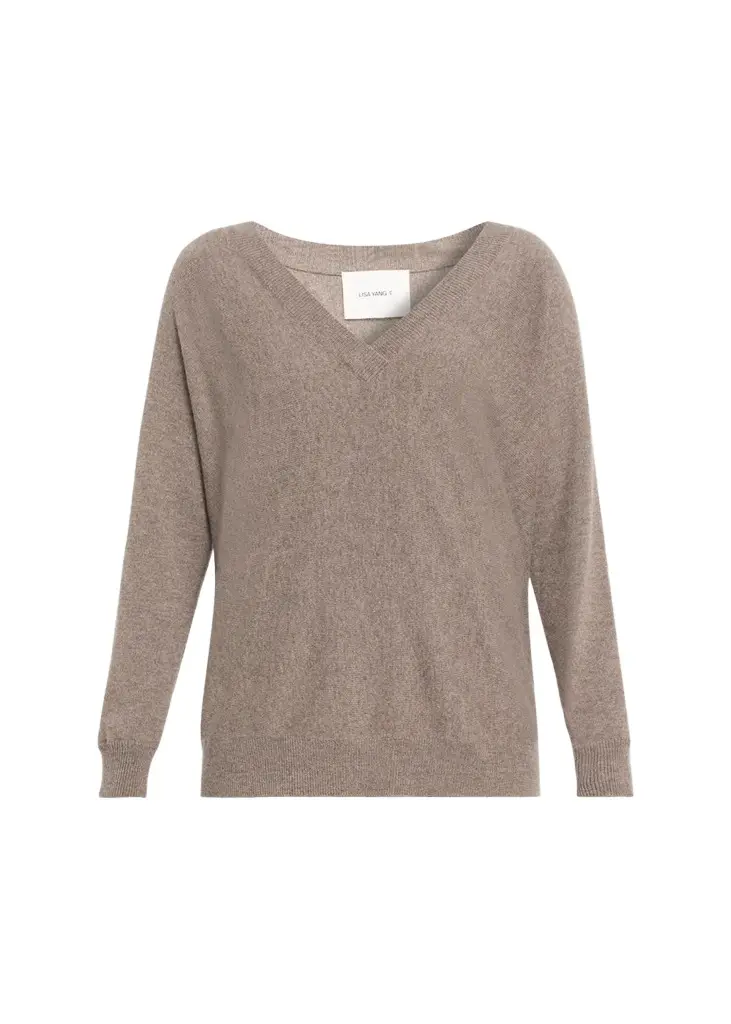 Kenny Cashmere V-Neck Sweater
