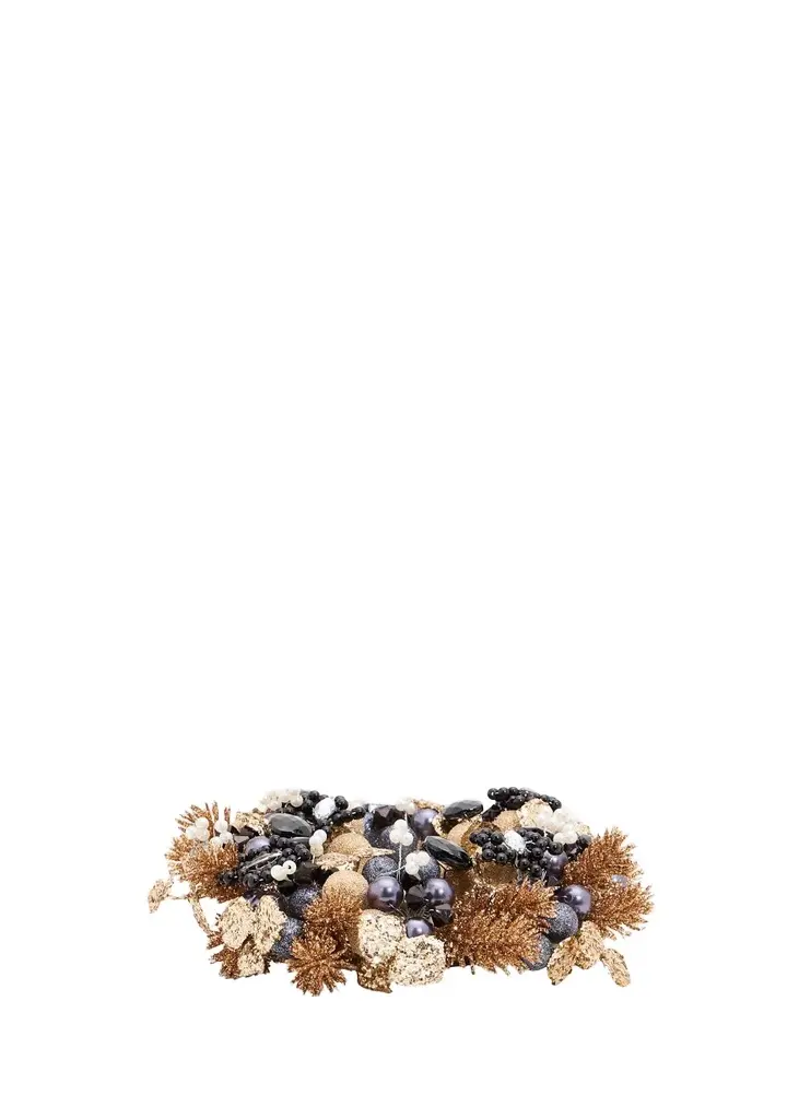 Salzburg Creations Haute Couture 4" Candle Ring Wreath