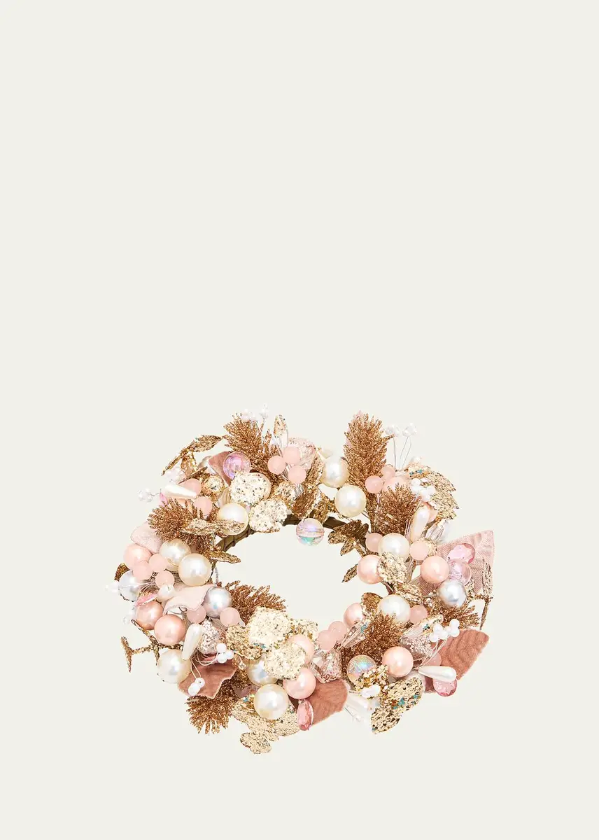 Salzburg Creations Fashionista 4" Candle Ring Wreath | Thumbnail 2 Salzburg Creations Fashionista 4" Candle Ring Wreath | Thumbnail 2