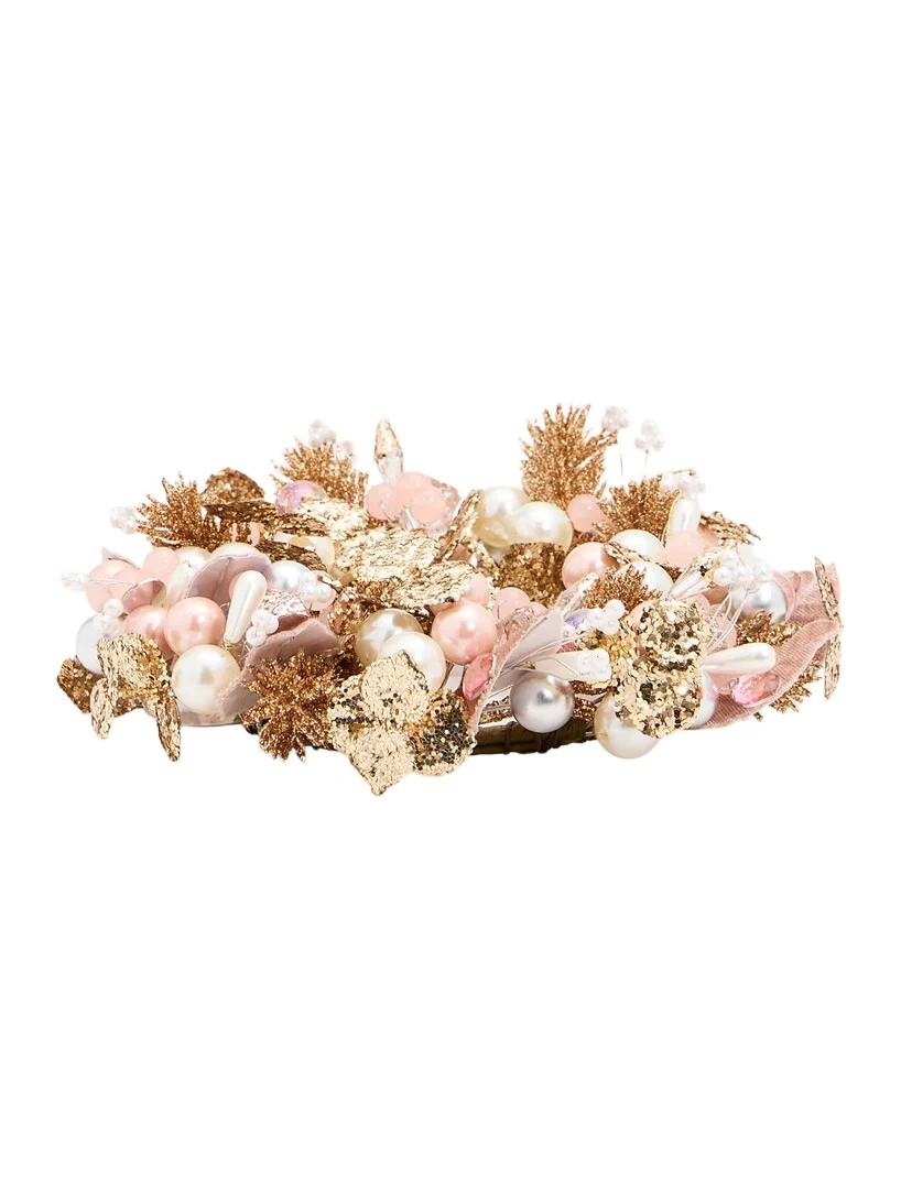 Salzburg Creations Fashionista 4" Candle Ring Wreath