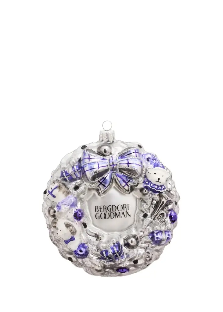 John Huras BG 125th Anniversary Wreath Christmas Ornament