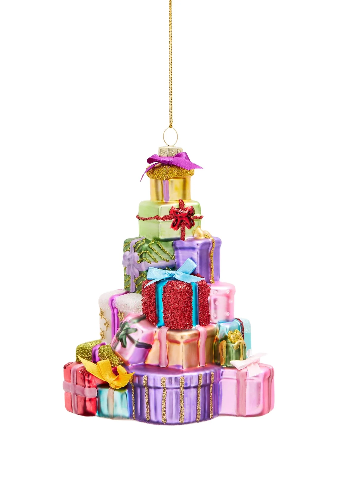 Cody Foster & Co Present Stack Christmas Ornament