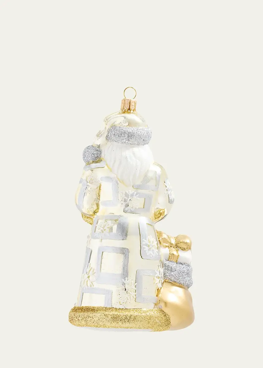 Joy To The World Collectibles Mid-Century Modern Santa Christmas Ornament | Thumbnail 2 Joy To The World Collectibles Mid-Century Modern Santa Christmas Ornament | Thumbnail 2