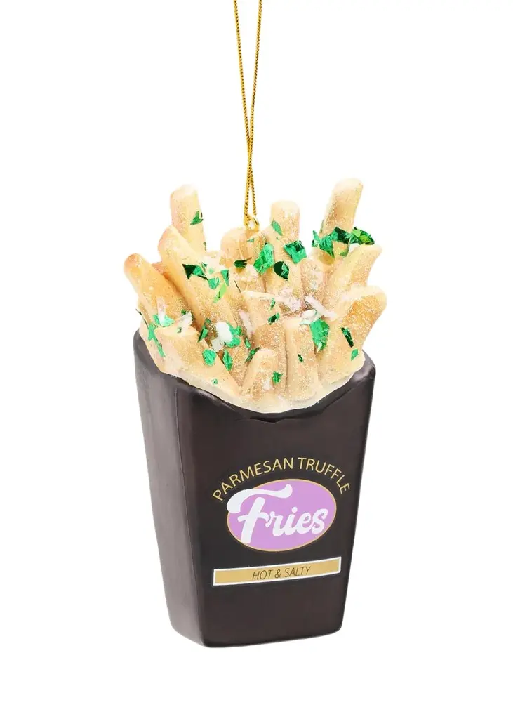 Cody Foster & Co Truffle Fries Glass Ornament