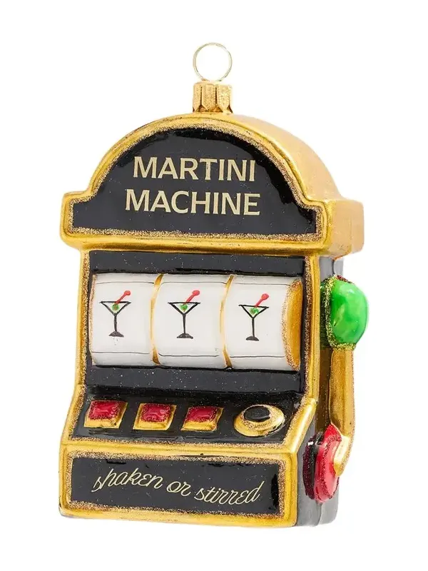 Joy To The World Collectibles Martini Machine Christmas Ornament