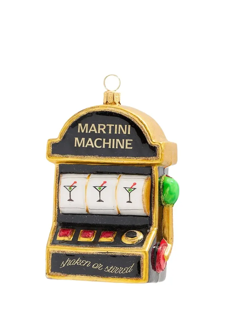 Joy To The World Collectibles Martini Machine Christmas Ornament