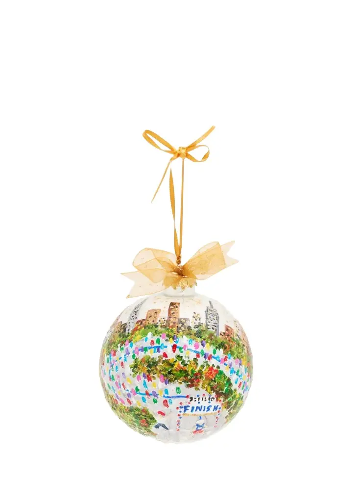 Marathon Glass Sphere Ornament Marathon Glass Sphere Ornament