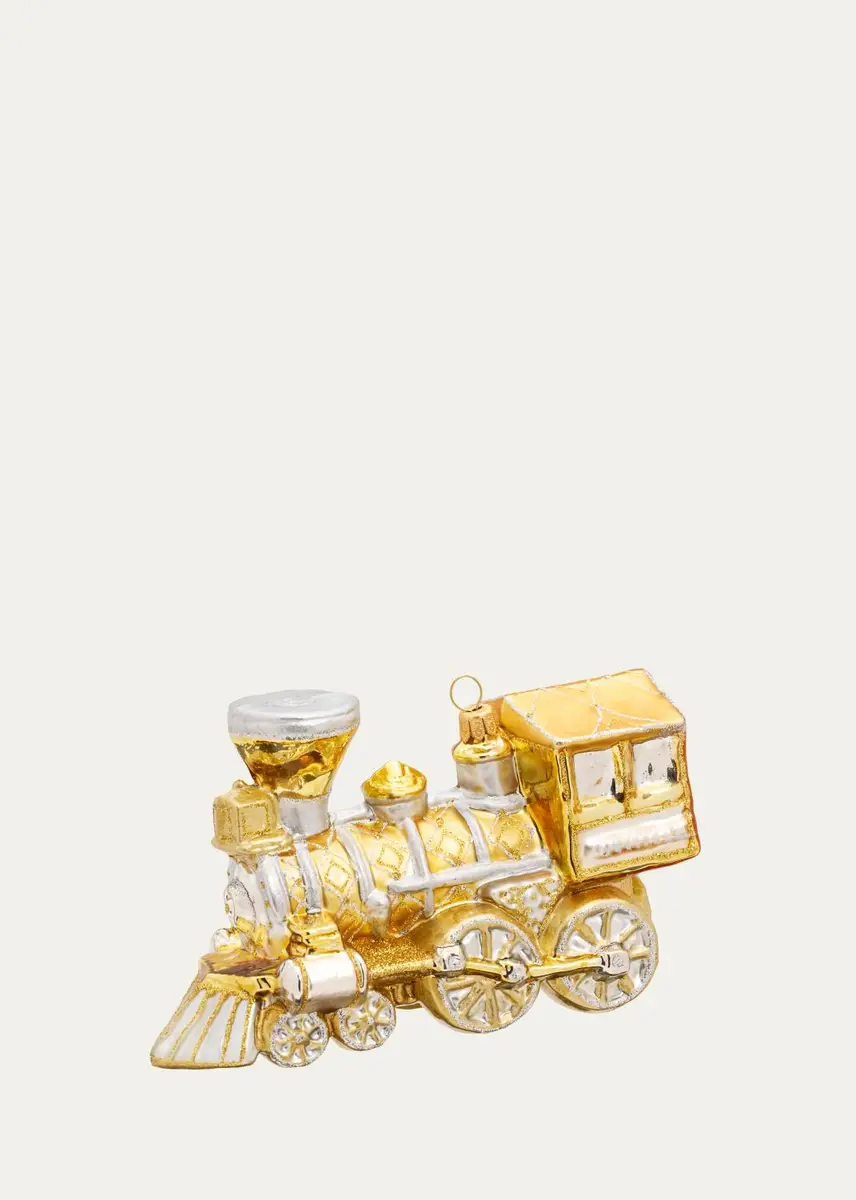 John Huras Locomotive Glass Ornament | Thumbnail 2