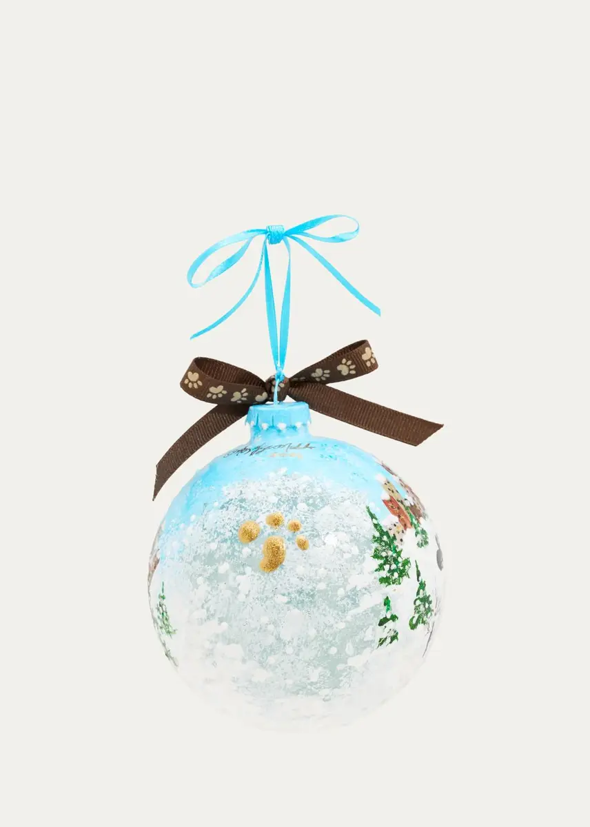 Nancy George-Michalson Ribbon Glass Ornament | Thumbnail 2 Nancy George-Michalson Ribbon Glass Ornament | Thumbnail 2