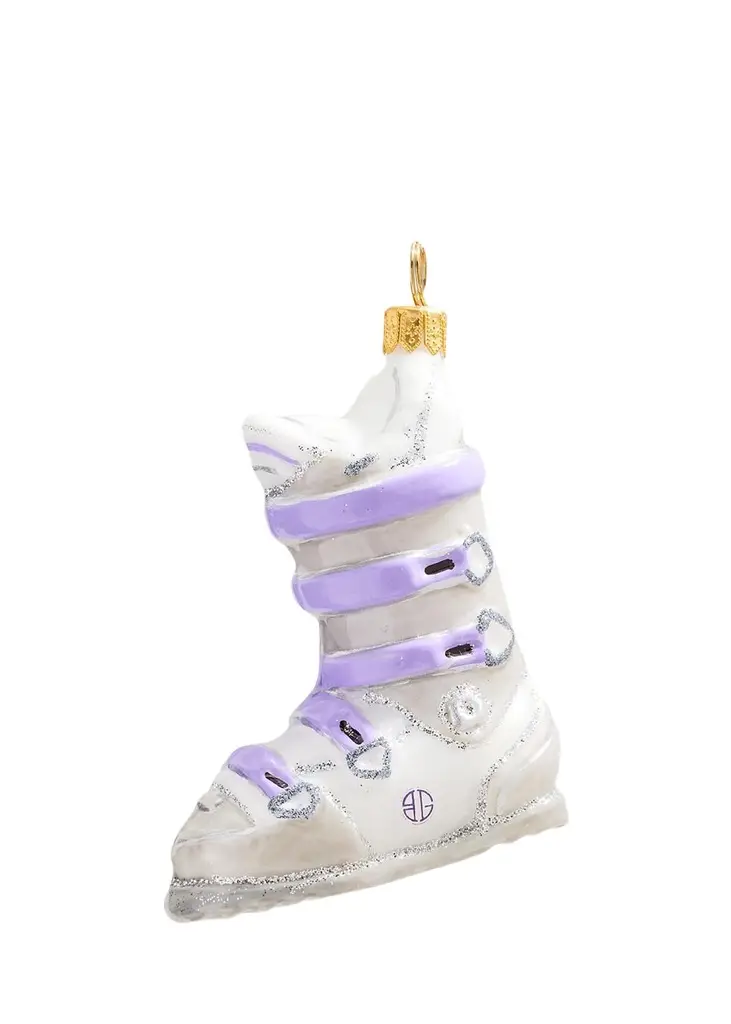 Joy To The World Collectibles BG Ski Boot Christmas Ornament