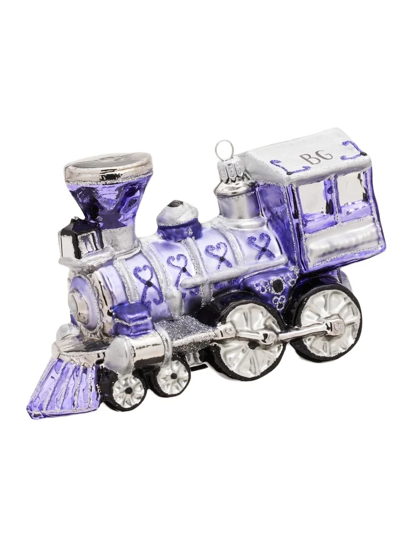 John Huras BG 125th Anniversary Locomotive Christmas Ornament