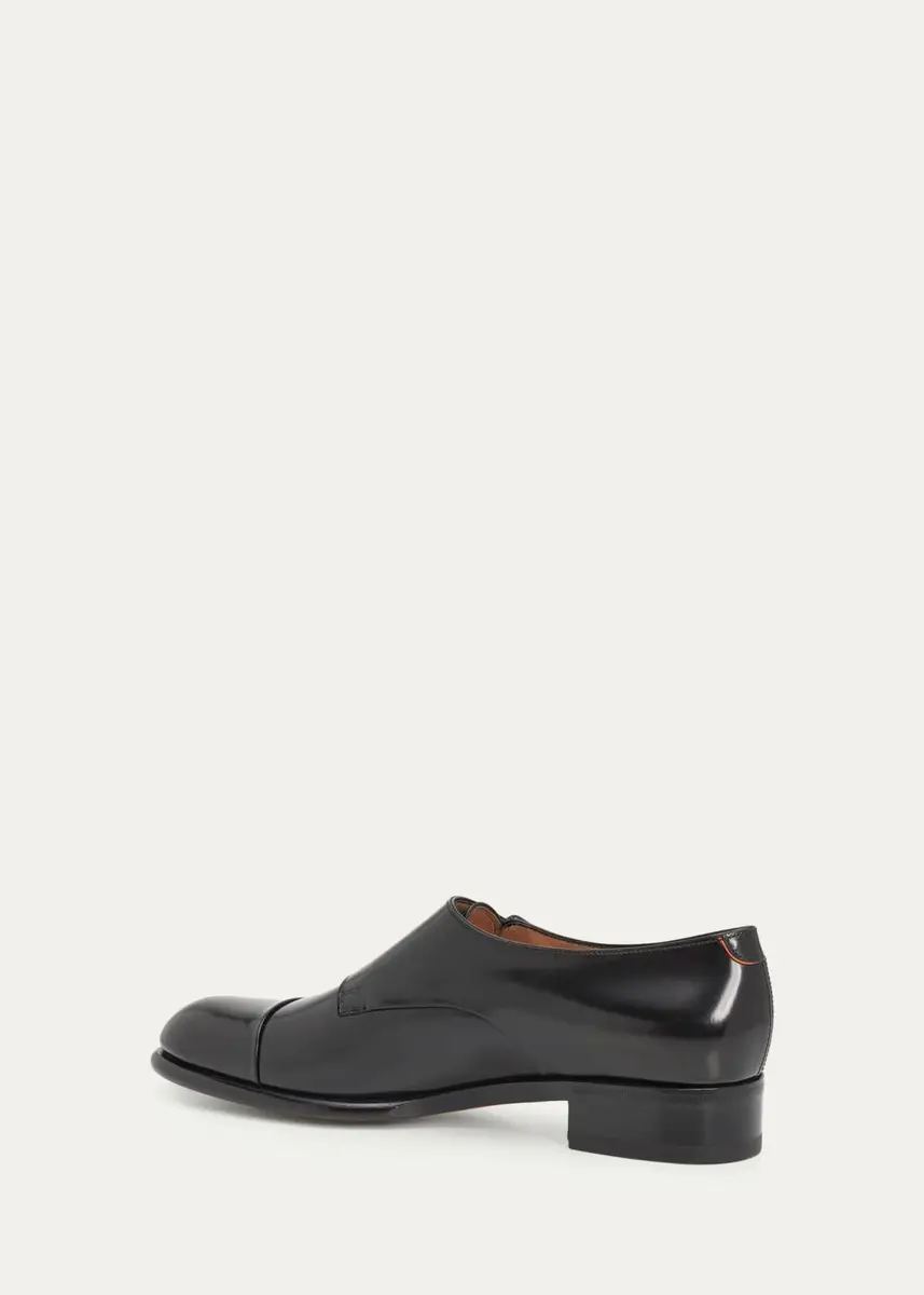 Santoni 10MM Leather Loafers | Thumbnail 4 Santoni 10MM Leather Loafers | Thumbnail 4