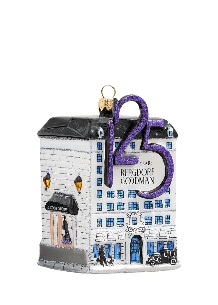 Joy To The World Collectibles 125th Anniversary Bergdorf Goodman Christmas Ornament