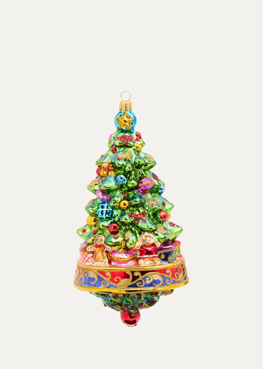 John Huras Decorated Christmas Tree Glass Ornament | Thumbnail 2 John Huras Decorated Christmas Tree Glass Ornament | Thumbnail 2