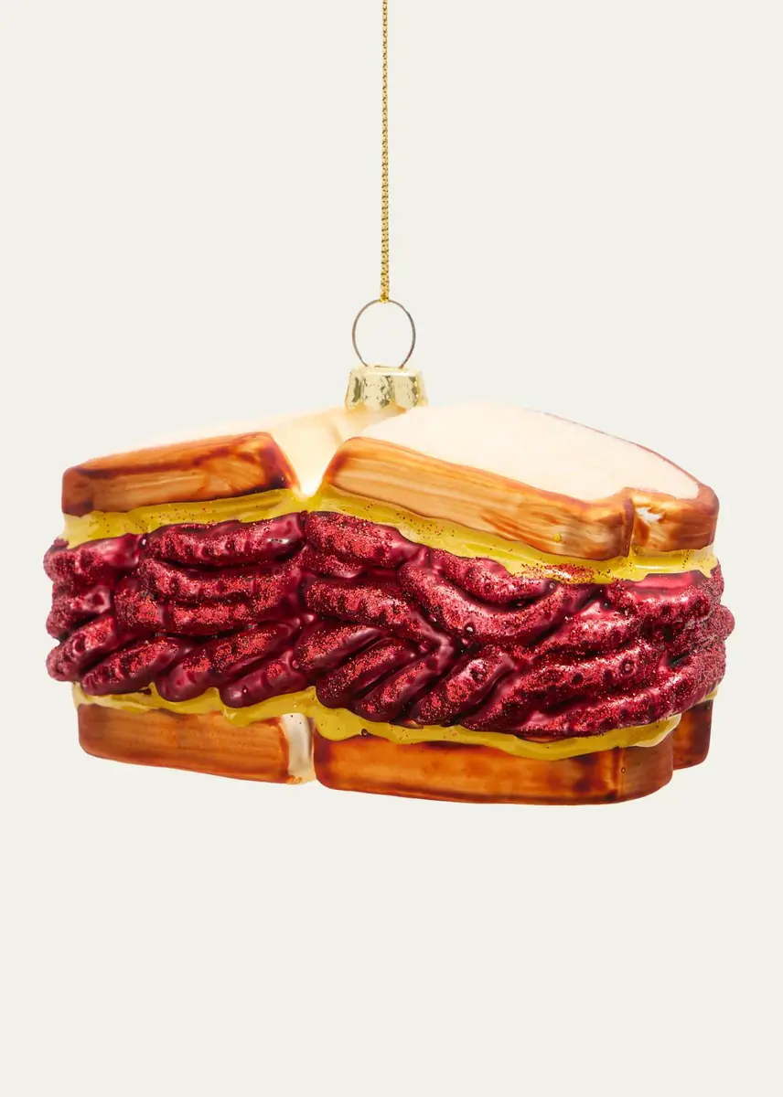 Cody Foster & Co Corned Beef Sandwich Christmas Ornament | Thumbnail 2 Cody Foster & Co Corned Beef Sandwich Christmas Ornament | Thumbnail 2