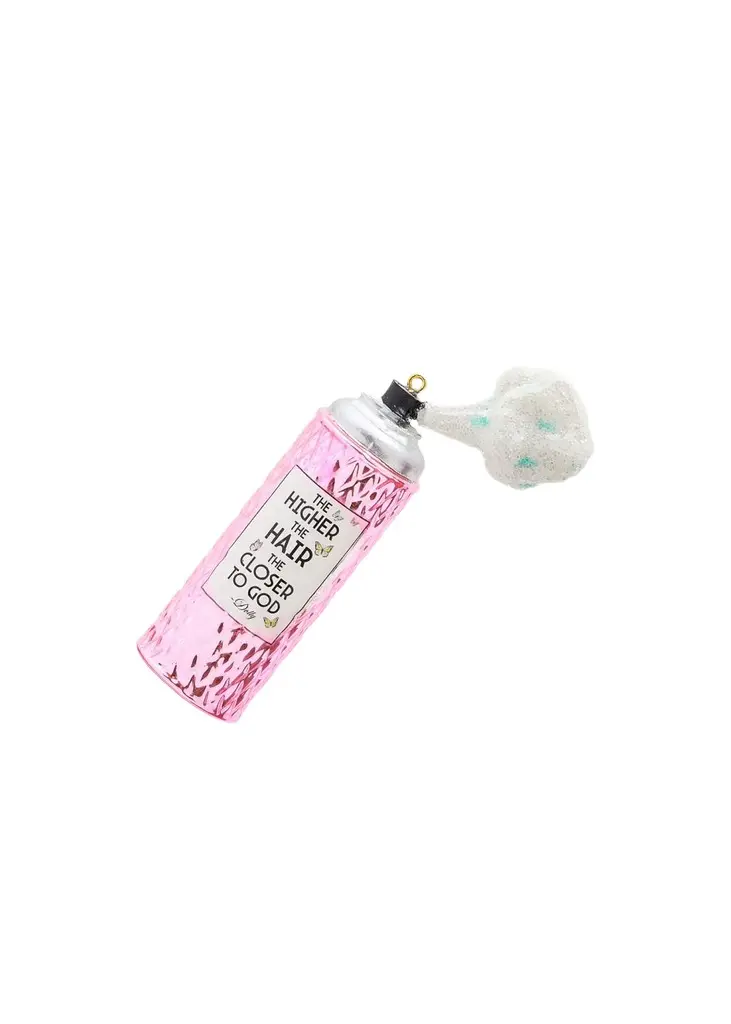 Cody Foster & Co Hairspray Can Christmas Ornament
