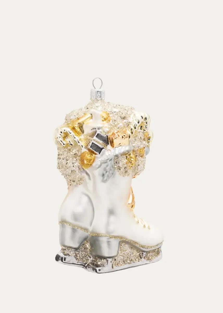 John Huras Glass Ice Skates Ornament | Thumbnail 2 John Huras Glass Ice Skates Ornament | Thumbnail 2